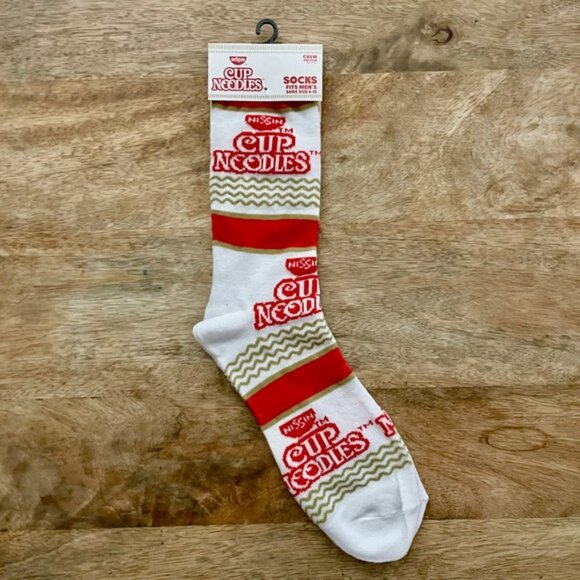 New Pair Cup Noodles Socks - Picture 1 of 2